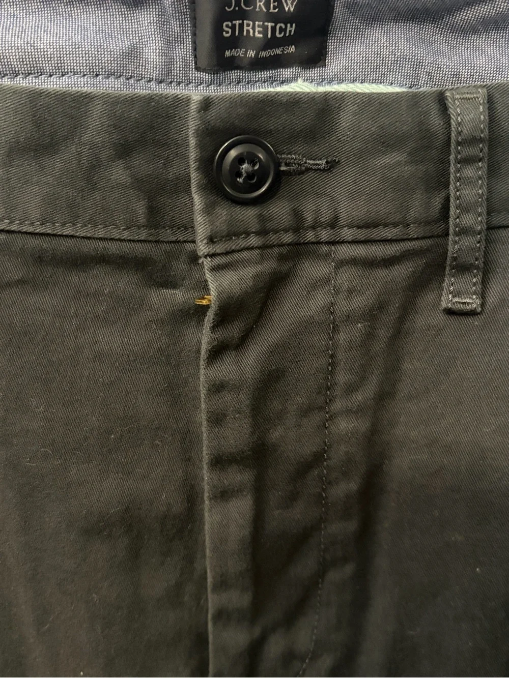J. Crew Stretch 250 Skinny Black Chinos 32 x30 NWT